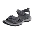 thumbnail image 6 of Dakaela Womens Hiking Sport Sandals Beach Vacation Camping Orthopedic Casual Walking Shoes with Adjustable Straps and Arch Support Size 7.5, 6 of 8