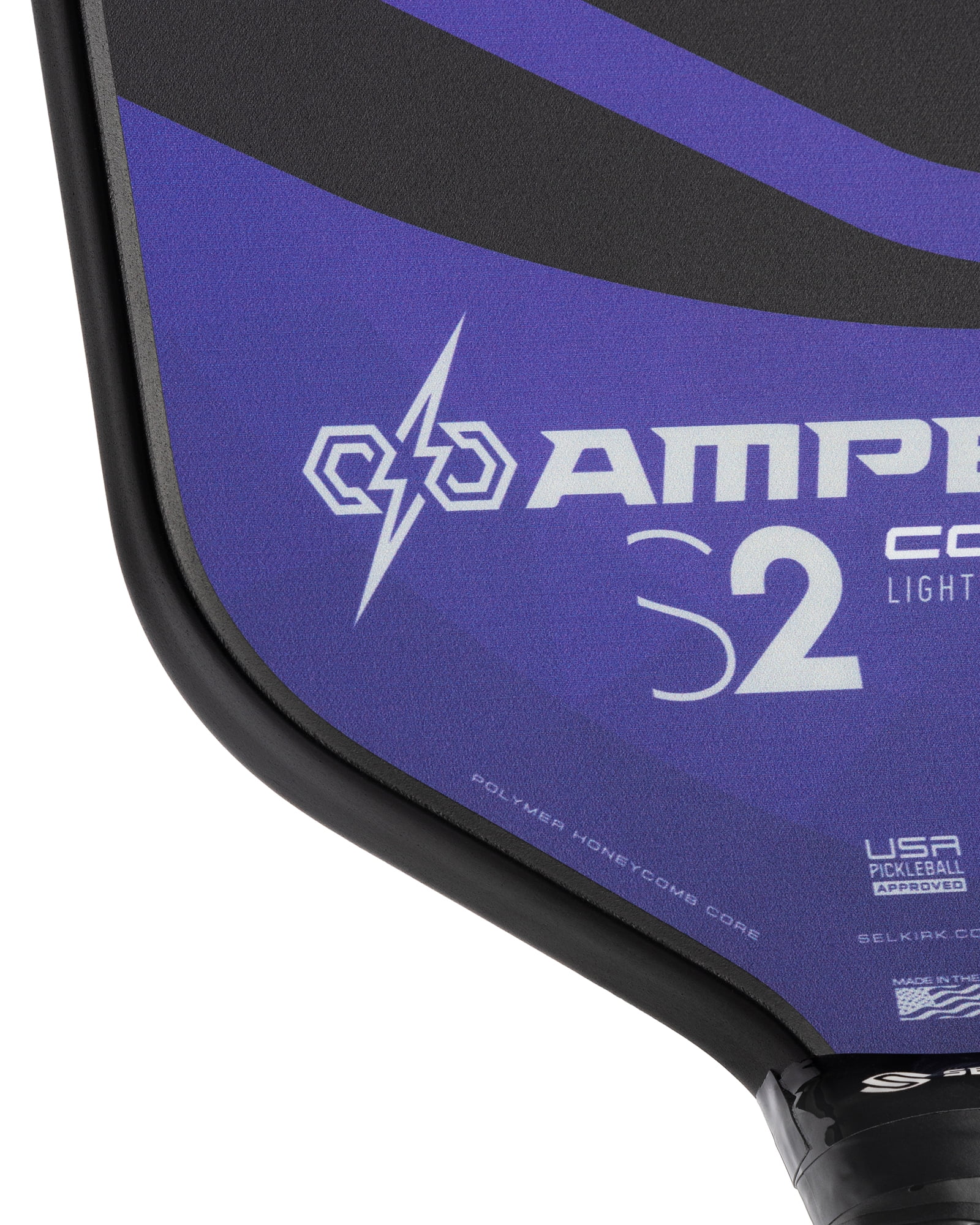 Selkirk Amped Control S2 Pickleball Paddle – Lightweight Composite Paddle for Spin & Control – USAPA Approved – for Beginner to Advanced Players, Indoor & Outdoor Use