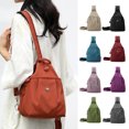 thumbnail image 2 of Hioecau Anti-Theft Sling Backpack 3-in-1 Waterproof Commuter Bag Oxford Fabric Convertible Backpack for Outdoors Commuting Hiking, 2 of 8