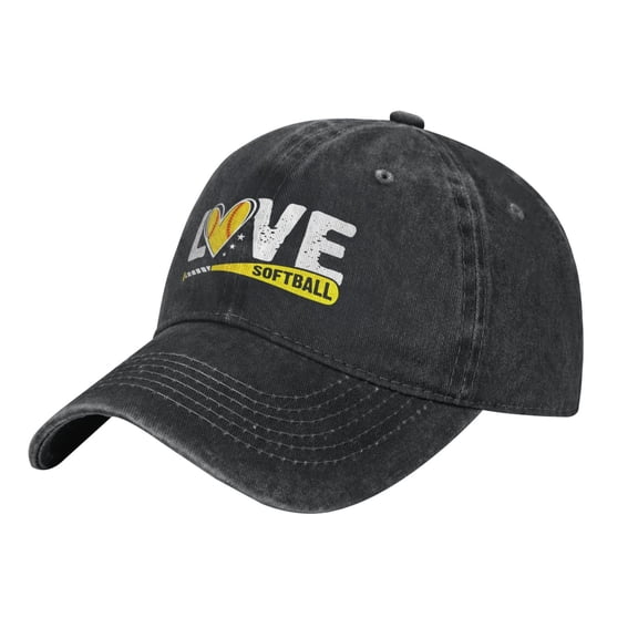 Baseball Softball Baseball Cap Vintage Soft Washed Denim,Golf Dad Hat Adjustable Trucker Hats for Men Women Unisex Adult
