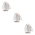 thumbnail image 1 of Decodeary Exquisite Tree Decoration - Good Wishes And Meaningful Home Or Office Ornament Safe Tree Desktop Blue 3Set, 1 of 6