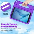 thumbnail image 4 of SUPNICE Kids Case for Samsung Galaxy Tab S10 FE 10.9" 2025/S9 FE 10.9 Inch/S9 11 Inch 2023, Lightweight Shockproof Convertible Handle Stand Case for Samsung Galaxy Tab S10 FE/S9 FE/S9/S8/S7,Purple, 4 of 7