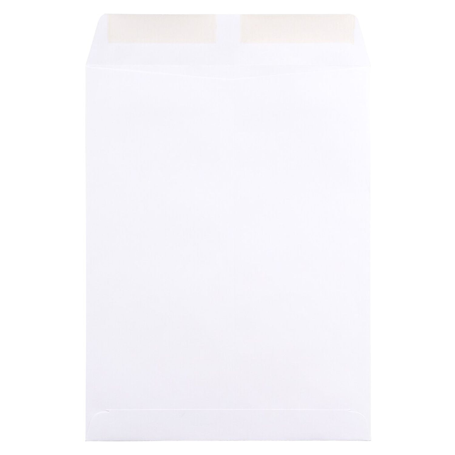 JAM Paper 9 1/2 x 12 1/2 Open End Catalog Commercial Envelopes, White, 25/Pack