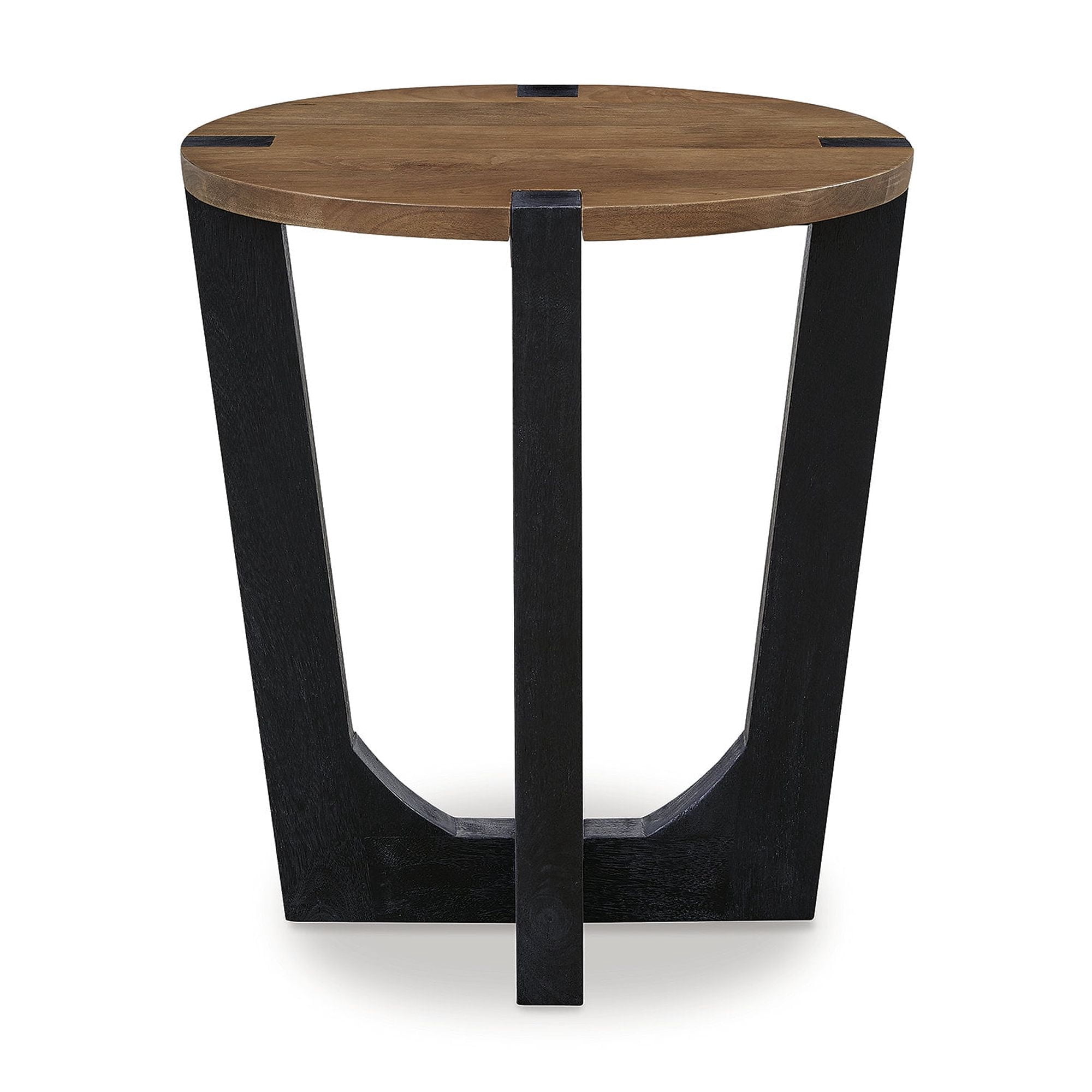 Signature Design by Ashley Hanneforth End Table, Brown & Black