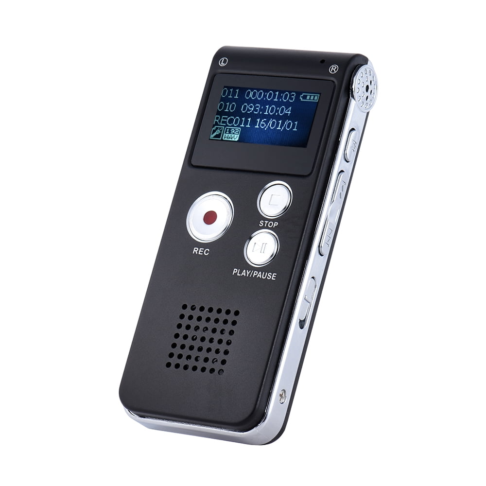 KKmoon Intelligent Digital 8GB Voice Activated Dictaphone MP3 Music Player