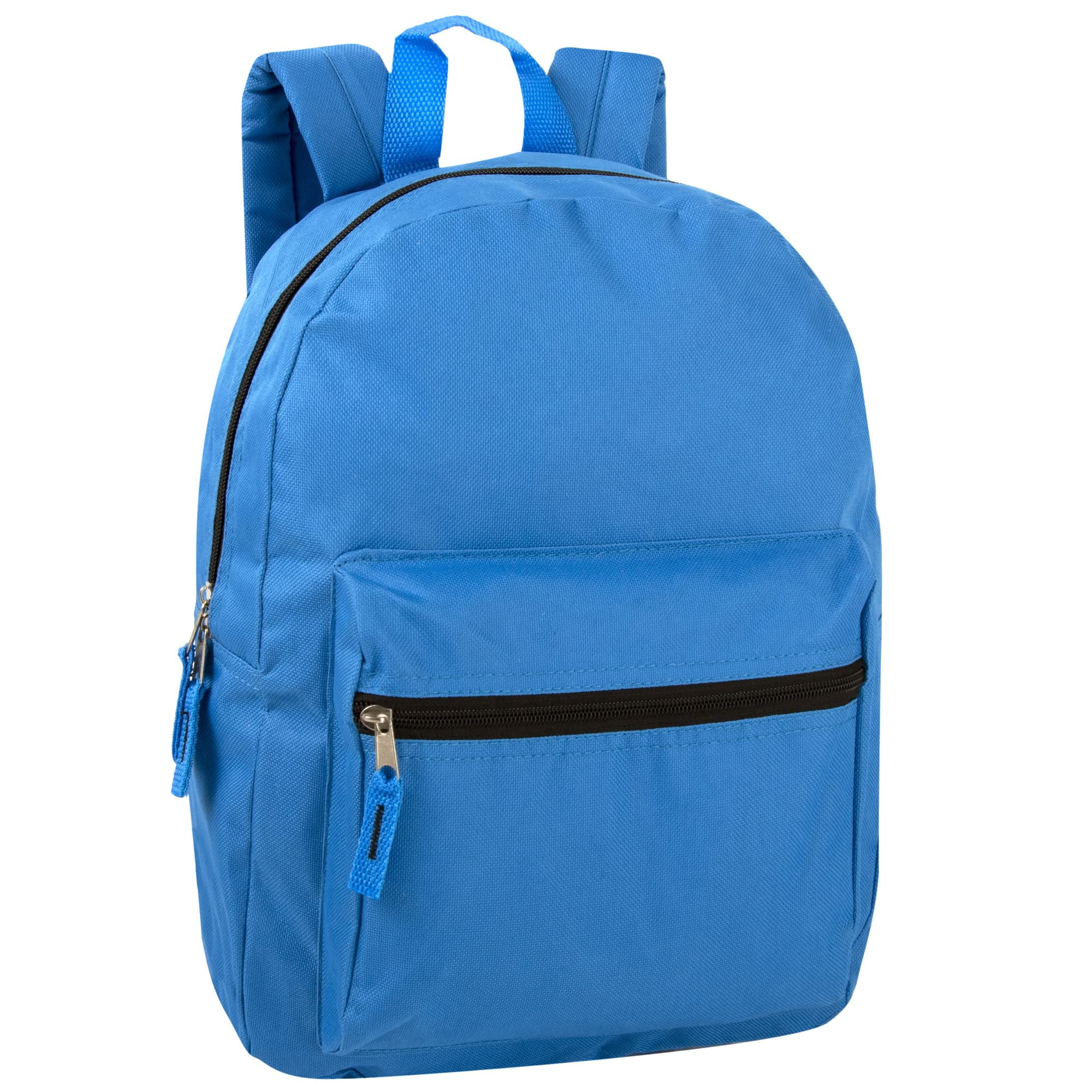 24 pack Solid Color Backpacks for Work, Travel, Commuting, Gym in 6 Color Assortment
