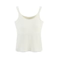 thumbnail image 2 of Women's Wirefree Padded Camisole with Adjustable Straps, Breathable Lightweight for Summer Sleepwear and Daily Lounge Wear, 2 of 8