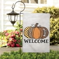 thumbnail image 3 of Double-Sided Garden Flag 12x18 Fall Yard Decor Outdoor Garden Welcome Flag for Lawn Farm and Patio Banner (Hayrides Pumpkins), 3 of 5