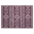 thumbnail image 2 of Addison Rugs Chantille Indoor/Outdoor Transitional Southwest Eggplant Washable Rectangle Rug, 1'8" x 2'6", 2 of 6