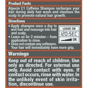 Alpecin C1, Caffeine Shampoo, 8.45 fl oz (Pack of 2), Caffeine Shampoo Cleanses the Scalp to Promote Natural Hair Growth, Leaves Hair Feeling Thicker