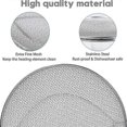 thumbnail image 5 of 2pcs Splatter Shield For Ninja Foodi, Accessories For Ninja Foodi Indoor Grill,stainless Steel Splatter Screen, Dishwasher Safe, 5 of 5