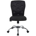 thumbnail image 2 of Boss Office Products Chaise de Bureau Moderne Tiffany en Noir, 2 of 4