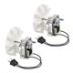 thumbnail image 1 of Bathroom Ventilation Exhaust Fan Motor Replacement Electric Motor Kit Compatible for 50CFM 120V US Plug, 1 of 5