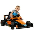 thumbnail image 3 of Huffy 12V McLaren Formula 1 Kids Ride-On Car with Remote Control, Ages 3–5, Black - One Unit, 3 of 24