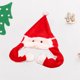 thumbnail image 3 of Gorro con barba Navidad Resplandeciente Suave Moda Cálido Disfraz para la cabeza para vacaciones año, 3 of 8