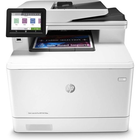 HP Color LaserJet Pro Multifunction M479fdw Wireless Laser Printer with One-Year, Next-Business Day, Onsite Warranty, Works with Alexa (Best Small Business Multifunction Color Laser Printer)