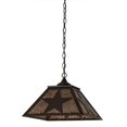 thumbnail image 7 of Meyda Tiffany 174699 Texas Star 2 Light 23" Wide Pendant - Bronze, 7 of 7