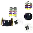 thumbnail image 6 of TTETTZ Football Visor Enhance Visibility and Protect Your Eyes for Football Helmets Colorful Blue, 6 of 9