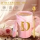 thumbnail image 5 of Taza de café de cerámica personalizada MNZZ de mármol rosa con tapa, 5 of 7