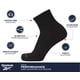 thumbnail image 3 of Medias deportivas Reebok con amortiguación, corte alto cuarto, negras, pack de 6, 3 of 7