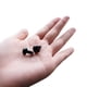 thumbnail image 5 of 200 piezas de nariz de oso de plástico para manualidades, color negro, para manualidades, álbumes de recortes, juguetes de peluche, tamaño 16 mm, 5 of 5