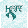 thumbnail image 3 of Inktastic Hope- Teal Ribbon for Awareness of Ovarian Cancer T-Shirt, 3 of 4