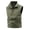 Khaki, variant on Cargo Vest Men Zip Up Multi-Pocket Vests Lightweight Sleeveless Jacket with Pockets for Travel Climbing