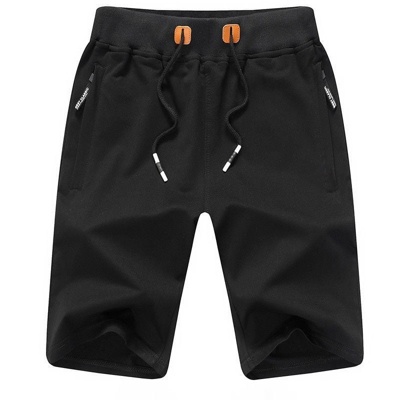 Summer Men/'s Casual Fit Comfy Shorts Baggy Gym Sport Jogger Sweat Short Pants UK