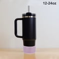 thumbnail image 3 of Unique Bargains 1 Pc Protective Flash Faux Diamond Water Bottle Boot Purple Silicone, 3 of 5