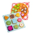 thumbnail image 4 of Lipstore Kitchen Food Toy Pizza Food Set Wooden Developing Cognitive Abilities Montessori, 4 of 8