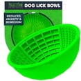 thumbnail image 1 of Lick Bowl Interactiva Mighty Paw Azul Silicona sin BPA para Perros, 1 of 9