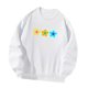 thumbnail image 2 of Sudadera de manga larga para mujer, Tops elegantes con estampado , trajes informales, jersey con cuello redondo, sudadera para regalo de año , S S, 2 of 10