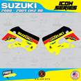 thumbnail image 2 of Kalair GFX Graphics Kit for Suzuki DRZ110 (2002-2009) Icon Series, 2 of 5