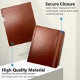 thumbnail image 5 of For Remarkable Paper Pro Case Card Slots Stand PC PU Leather E-Reader Cover with Pen Holder - Brown, 5 of 5
