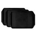 thumbnail image 3 of Plastic Tray, PP Material Food Tray Heat Resistance  For Buffet Restaurant For Hotels Black, 3 of 8