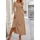 thumbnail image 5 of Vestido PRETTYGARDEN Conjunto de 2 Piezas Top Corto y Falda de Punto Acanalado Talla L, 5 of 7