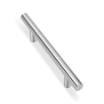thumbnail image 2 of 6 inch Solid Stainless Steel Bar Handle Pull (5 Pack) Fine-Brushed Satin Nickel Finish w/ 3-3/4" 3.75in Hole Center for Door Kitchen Bathroom Bedroom Furniture Cabinet Hardware Dress Drawer, 2 of 9