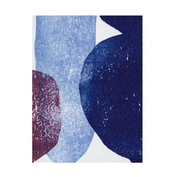 Canvas Wall Art - Pernille Folcarelli 'Vases 4 Blue' Wall Art for Living Room, Bedroom, or Office Décor by Trademark Fine Art - 14 x 19 Inches