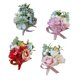 thumbnail image 4 of 1 Pieza de Ramillete de Corsage Decorados para Fiestas Accesorio Decorativo Perfecto de Fotografía rojo Yuyangstore Ramillete de la boda, 4 of 8