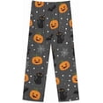thumbnail image 5 of Top-kevin Womens Pajamas Set Stars Leaves Pattern Soft Long Sleeve Sleepwear Button Down Sets, 5 of 12