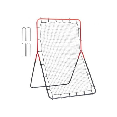 Vevor BQHDWDYXWGDJV7BWFV0 3 x 4.5 ft. Baseball & Softball Rebounder Net - Pitchback 3-Way Trainer