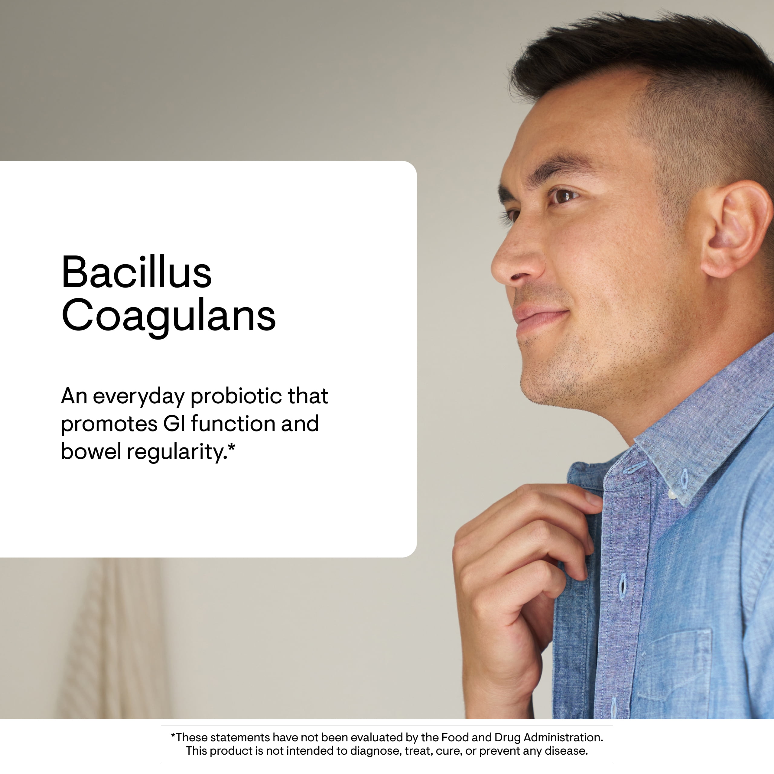 THORNE - Bacillus Coagulans Probiotic - Shelf Stable Probiotic Supplement to Promote GI Health* - 60 Capsules