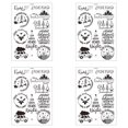 thumbnail image 1 of Luzes de Navidad Blancas Vela Muñeco de Nieve Pegatina de Agua, Temática Ultra Ligera Decoración de Estado de Ánimo para Regalos de Bricolaje, Decoraciones de Navidad Blancas, 1 of 5
