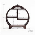 thumbnail image 5 of Estante de exhibición de madera, estante decorativo, estante de curiosidades de escritorio vintage chino para Estilo C, 5 of 5