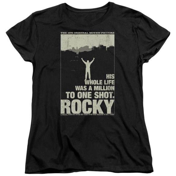 Rocky - Silhouette - Women's Short Sleeve Shirt - Large
