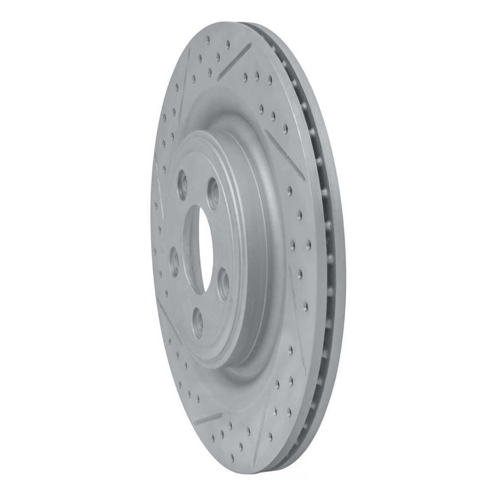 Dynamic Friction Company 830-20018L DFC Geoperformance Rotor - Drilled and Slotted