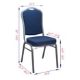 thumbnail image 3 of Gowinex 10pcs White Stretch Banquet Spandex Chair Cover Slipcovers, 3 of 3