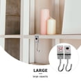 thumbnail image 2 of 2 Pcs Deskside Bag Rack Purses Desk Metal Bag Hook Tote Student Desk Bag Hanger Student Office, 2 of 6