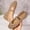 Khaki, variant on Flats for Women Round Toe Barefoot Mary Jane Flats Slip On Washable Casual Work Office Dressy Shoes
