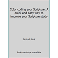 thumbnail image 1 of Pre-Owned Color coding your Scripture: A quick and easy way to improve your Scripture study (Unbound) 1577341910 9781577341918, 1 of 1